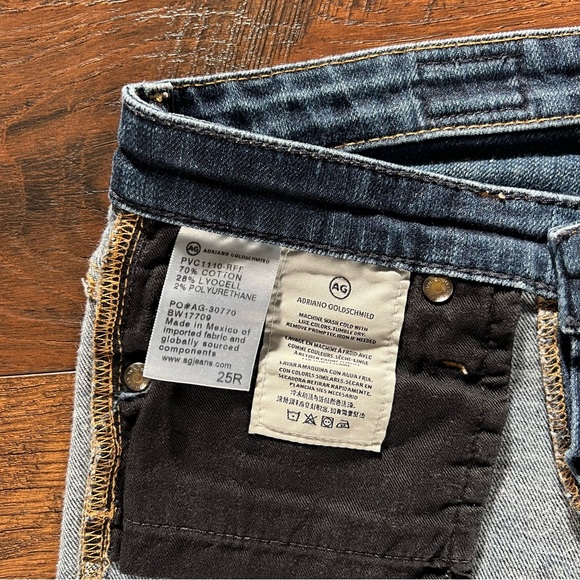 Adriano Goldschmied The Stilt Cigarette Leg Dark Wash Women’s Jeans Size 25R - Picture 7 of 11